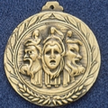 2.5" Stock Cast Medallion (Drama)